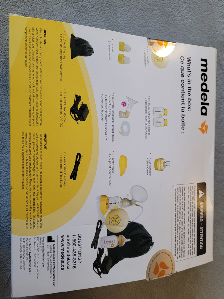 FREE medela maternity electric breast pump - photo 3