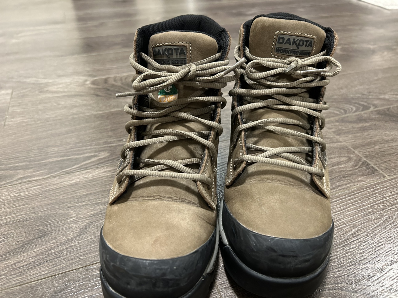 New steel- toe shoes
