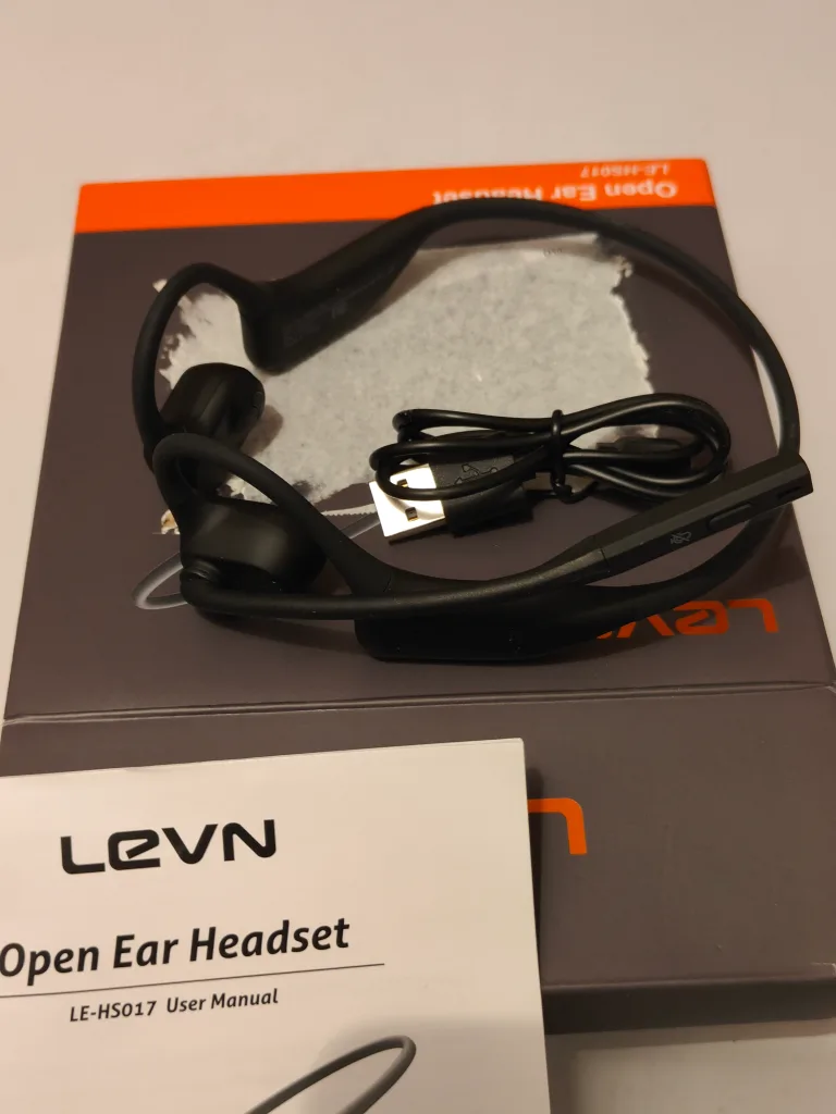 LEVN Open Ear Headset LE-HS017 with mic image indicator(3)