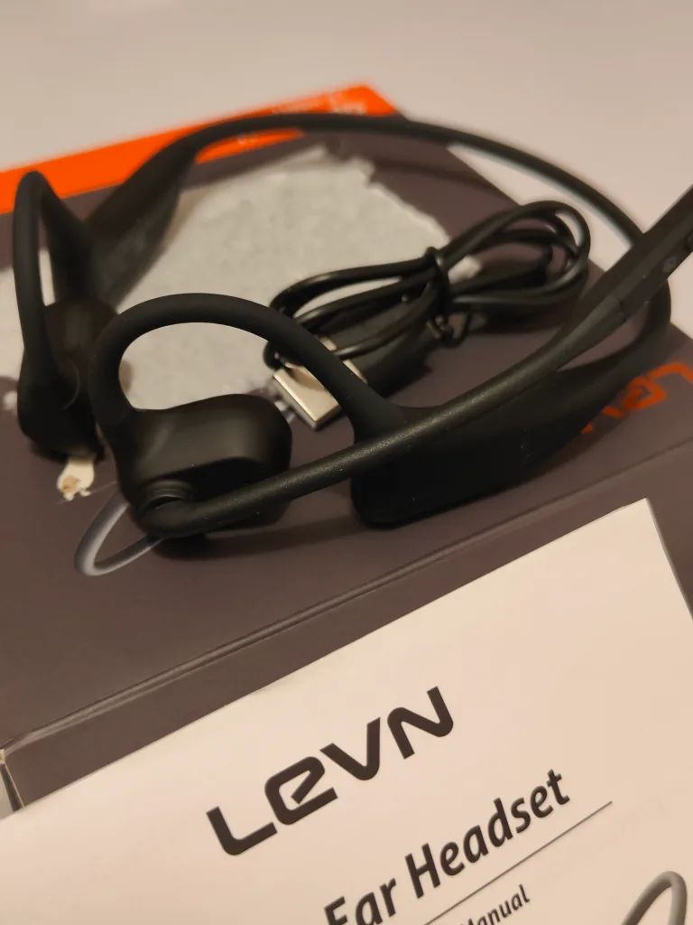 LEVN Open Ear Headset LE-HS017 with mic image indicator(4)