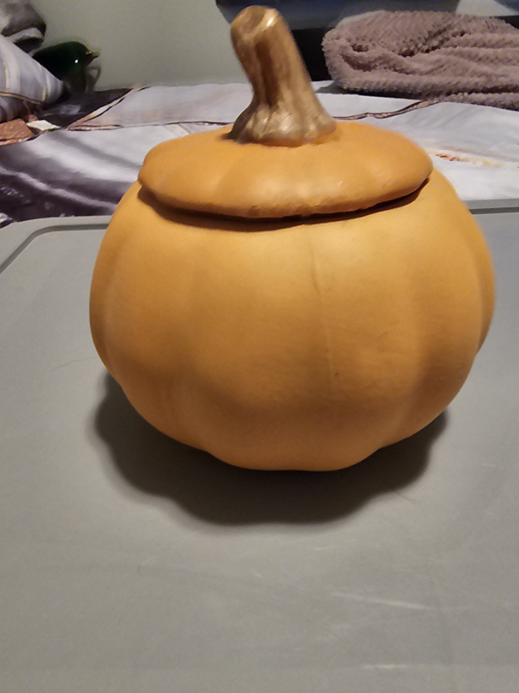 Pumpkin Candle Holder/floral holder #Thriftypicks