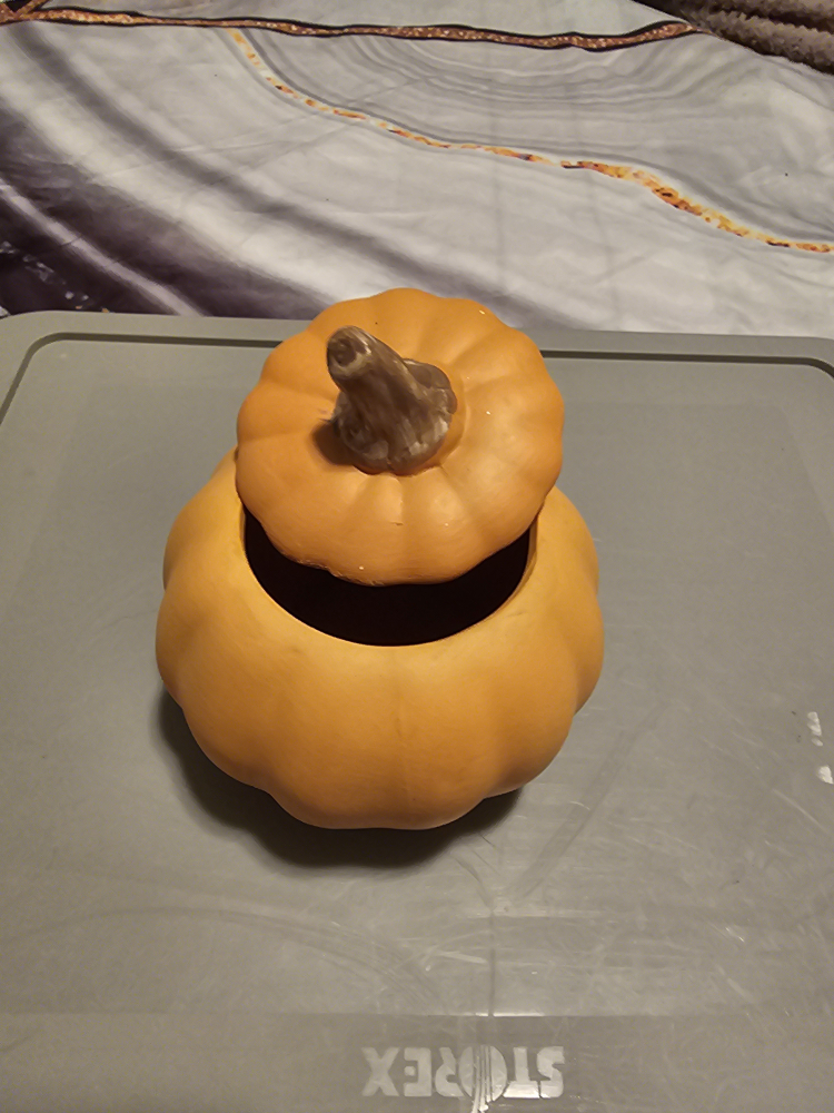 Pumpkin Candle Holder/floral holder #Thriftypicks - photo 2