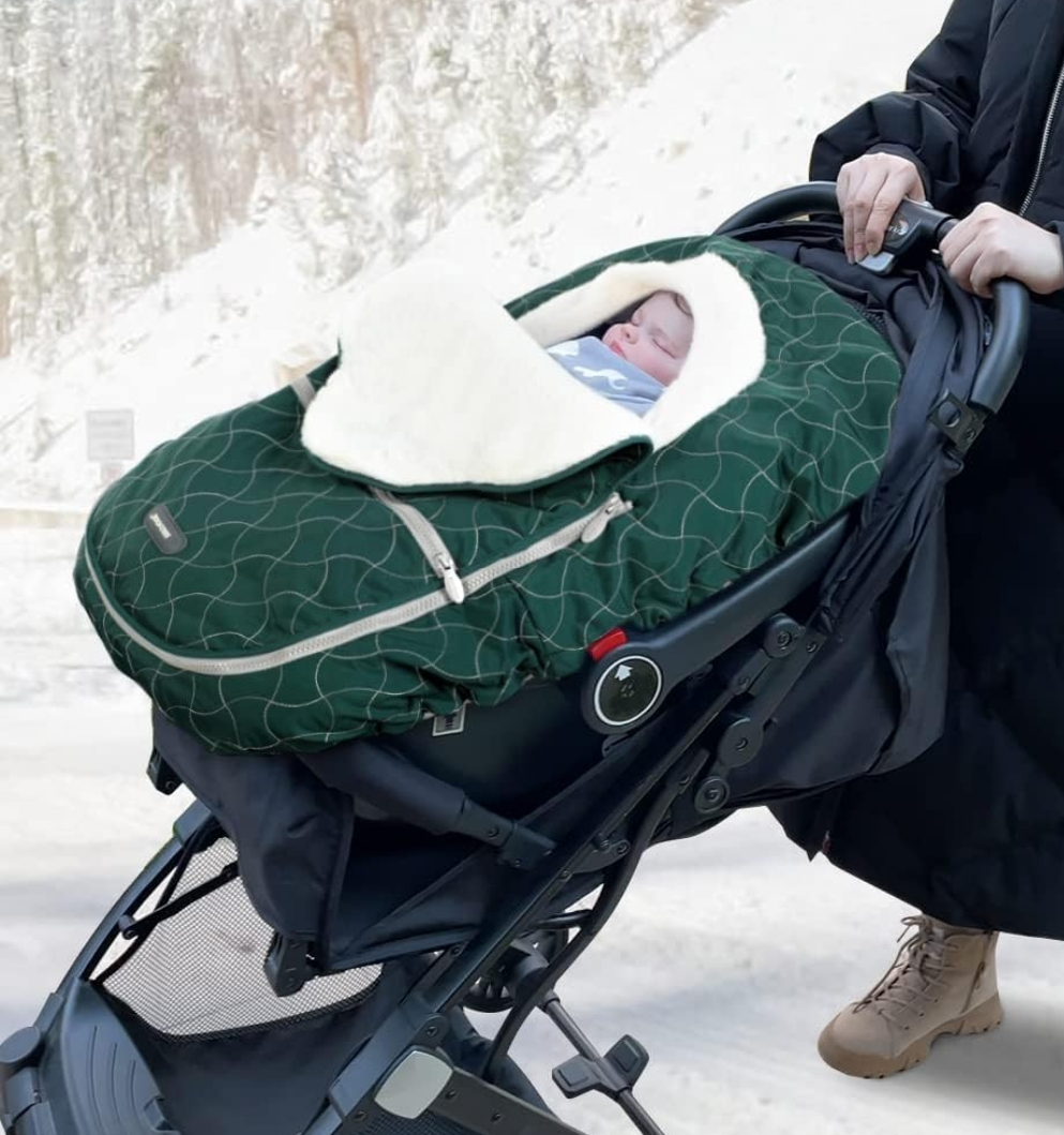 Baby Car Seat Cover for Winters