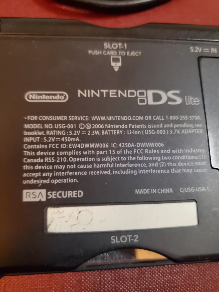 Nintendo DS Lite Blue image indicator(2)