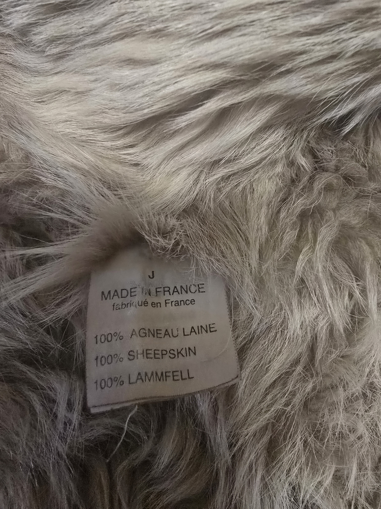 Genuine 100% Sheepskin Shearling Coat - photo 4
