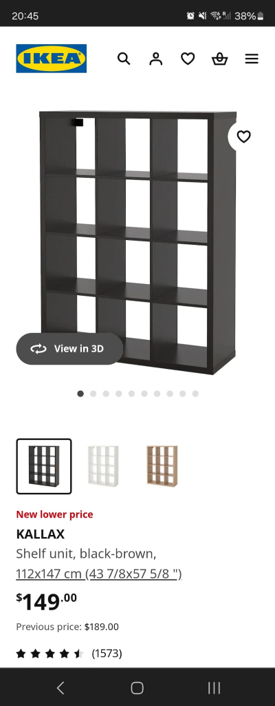 IKEA KALLAX Shelf Unit - photo 4