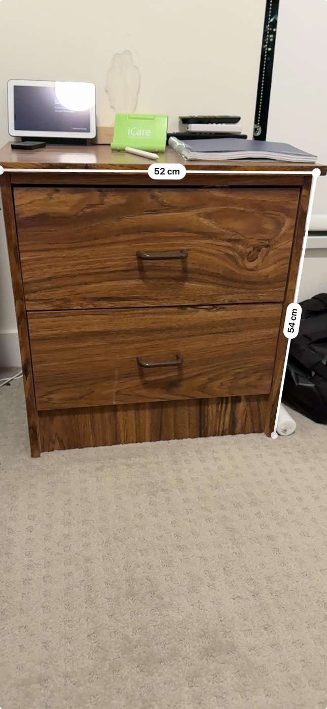 Two-Drawer Nightstand