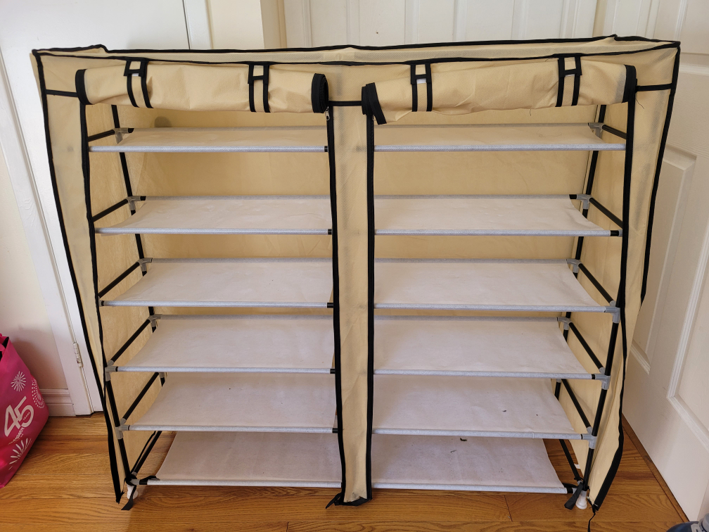 Shoe Rack with Cover