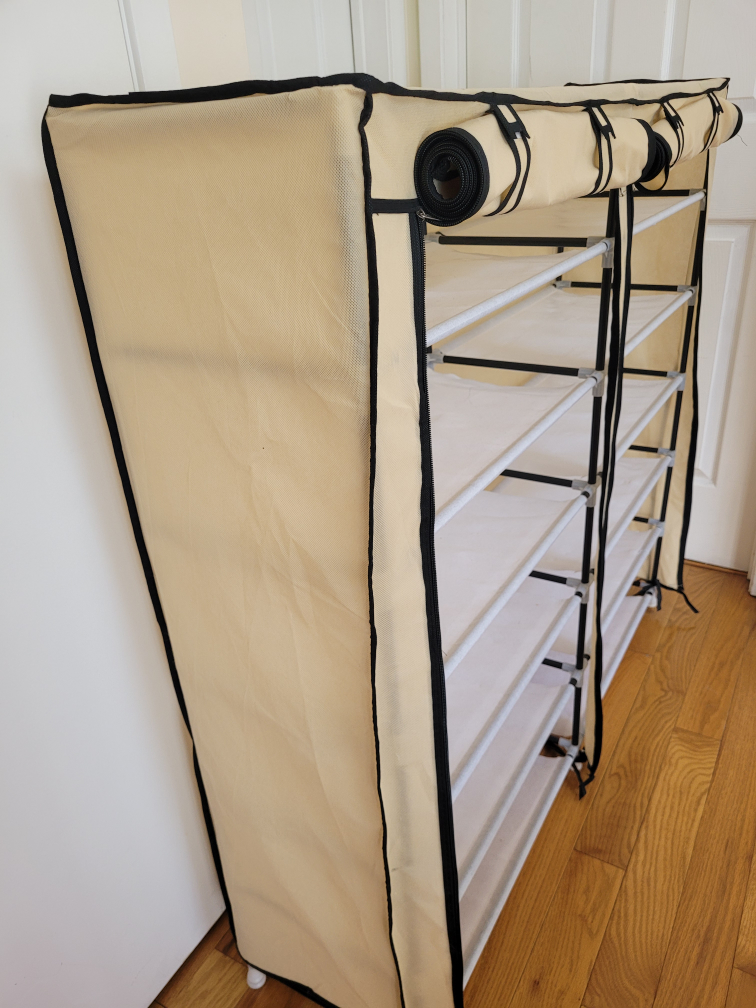 Shoe Rack with Cover - photo 2