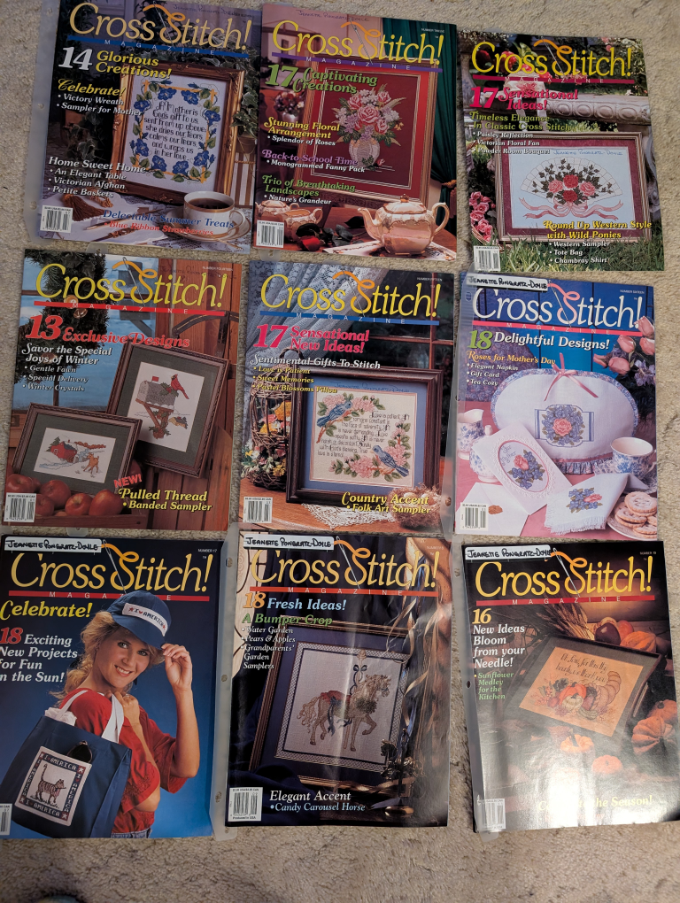 Set 15  -  19 Cross Stitch Magazine - photo 2