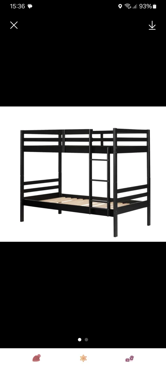 Black Bunk Bed thumbnail