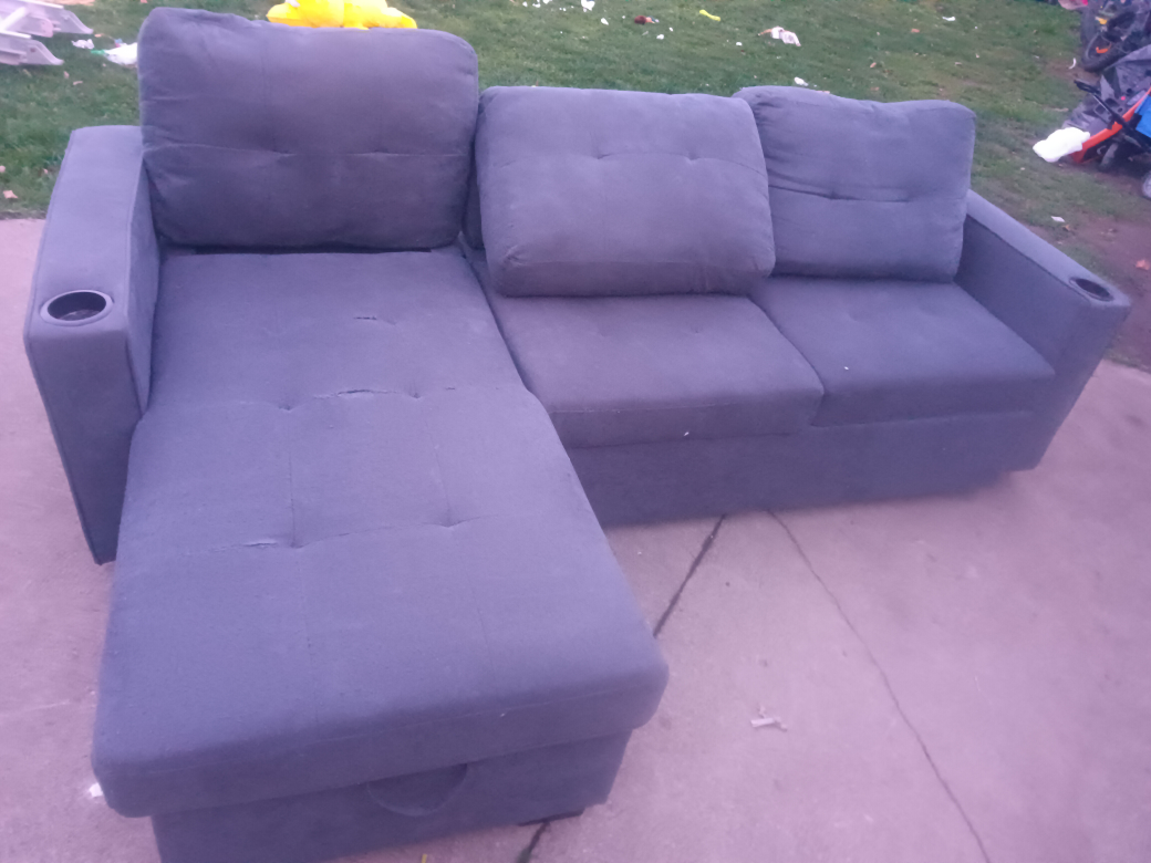 Grey Sectional Sofa