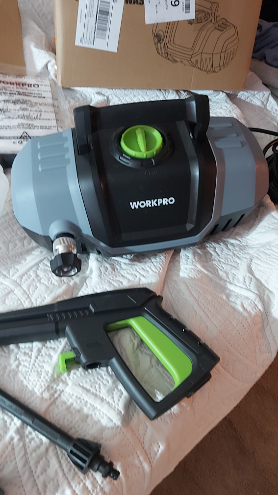 WORKPRO 12A Electric Pressure Washer - photo 4