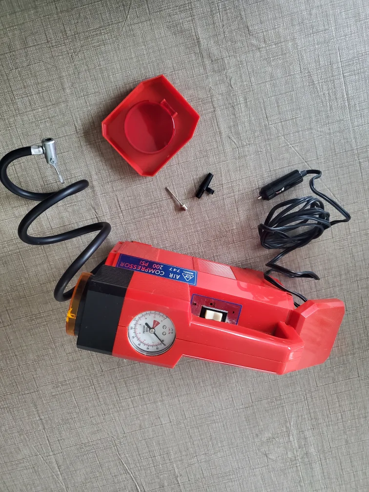 🧡 Compact Air Compressor 200 PSI image indicator(3)