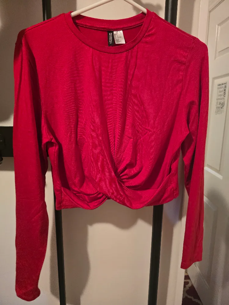 3 Red Long Sleeve Shirts image indicator(2)