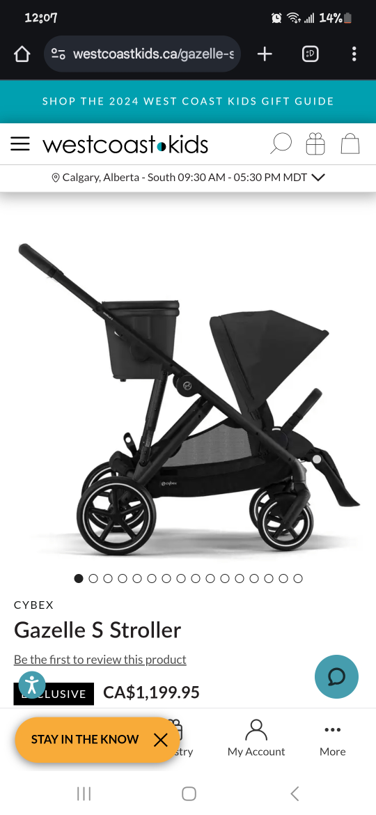 Cybex Gazelle S Stroller