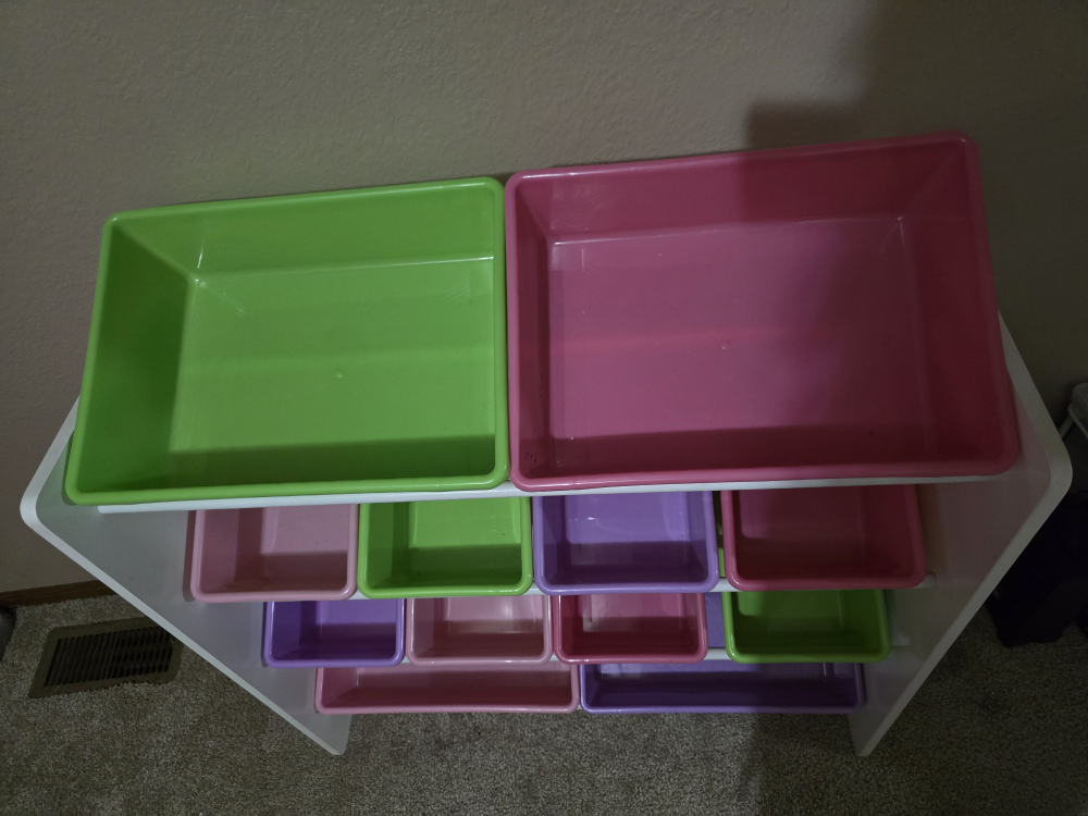 Toy Storage Organizer with Bins - photo 3