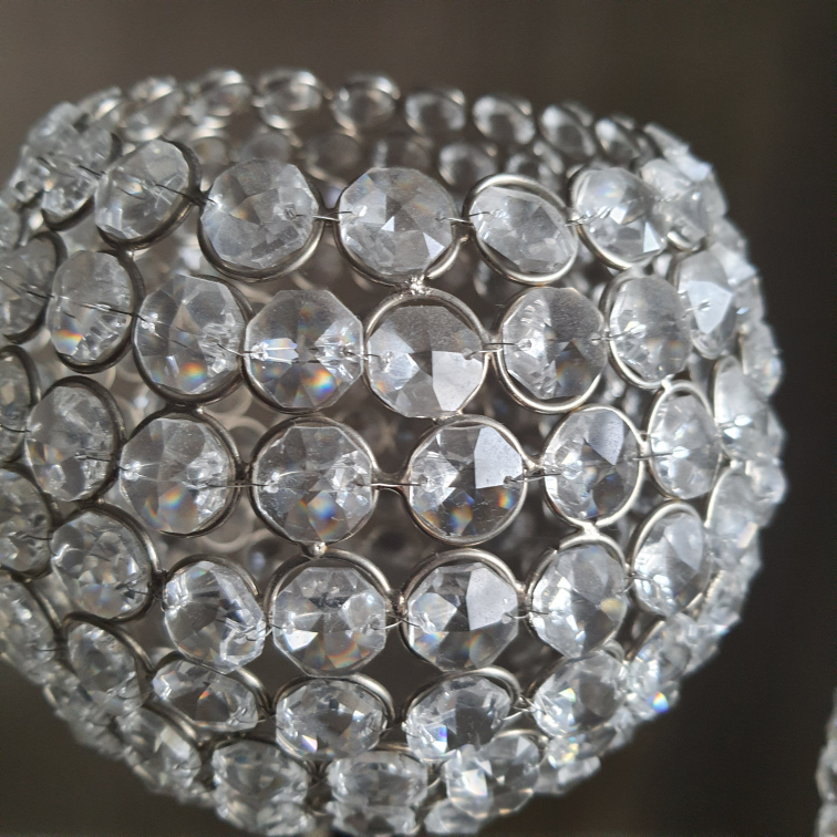 Elegance 25" Sparkle Crystal Ball Candle Stand - photo 3