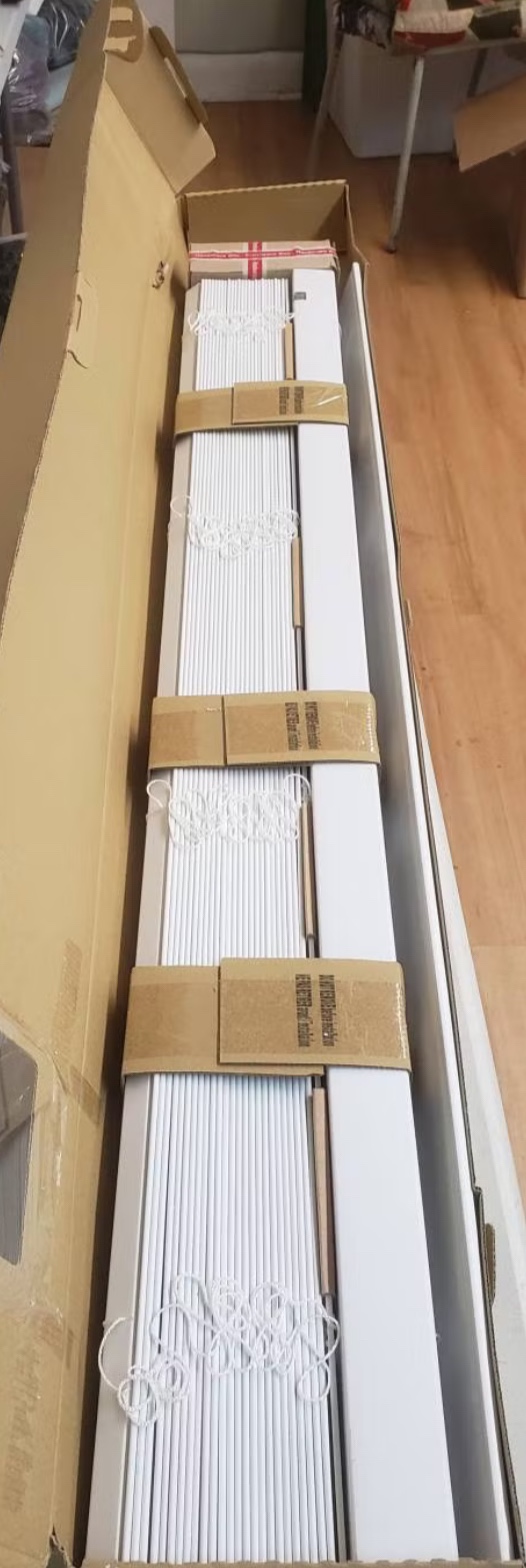 4 New Faux Wood Blinds 2" Tilt Only - 58.25", 58", 44", 28’ - photo 3