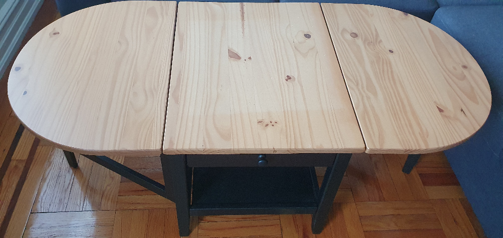 Extendable Table with Drawer - photo 2