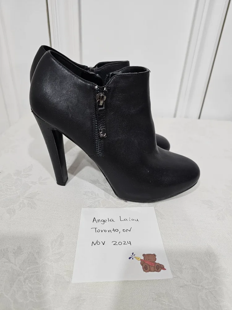 Nine West Black Ankle Boots thumbnail