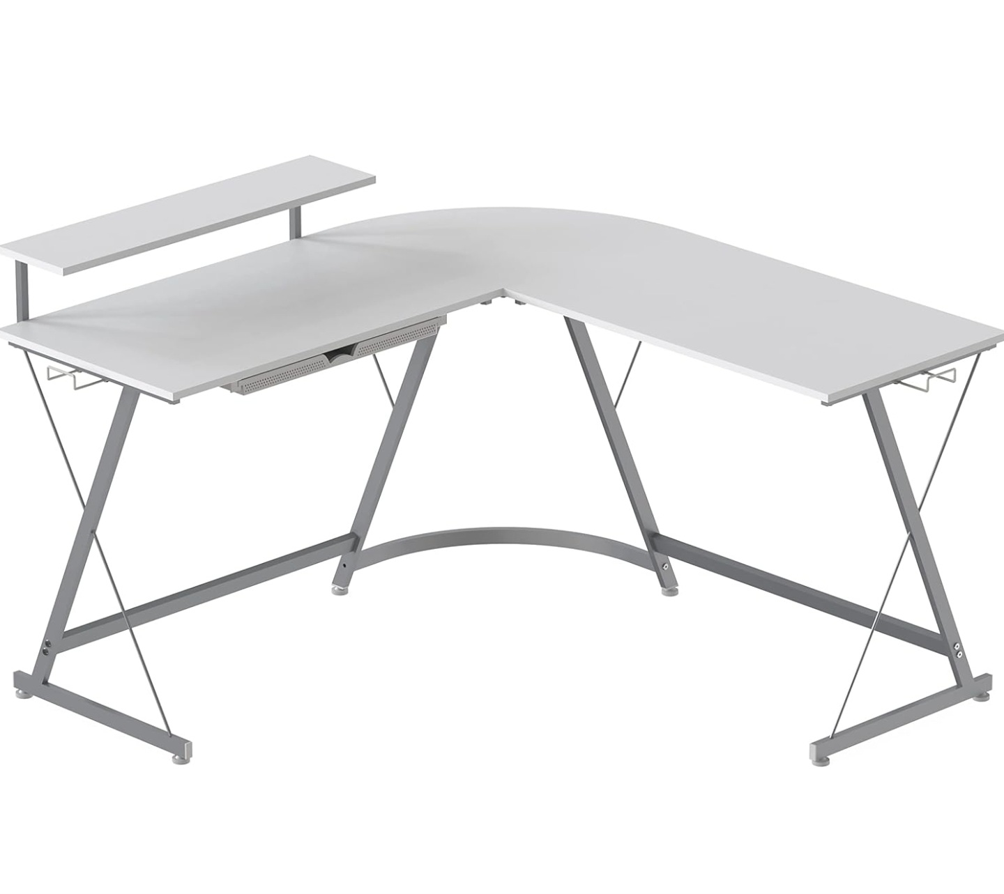 SHW Gaming 51'' L-Shaped Computer Corner Desk
