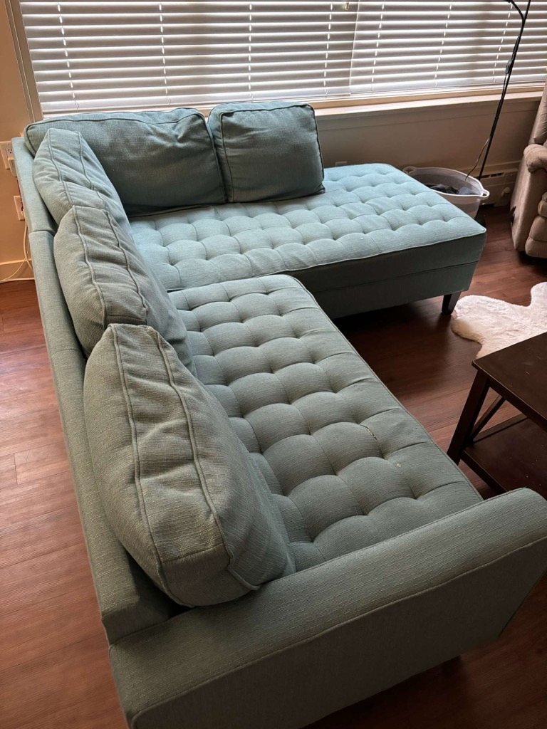 Teal Sectional Sofa