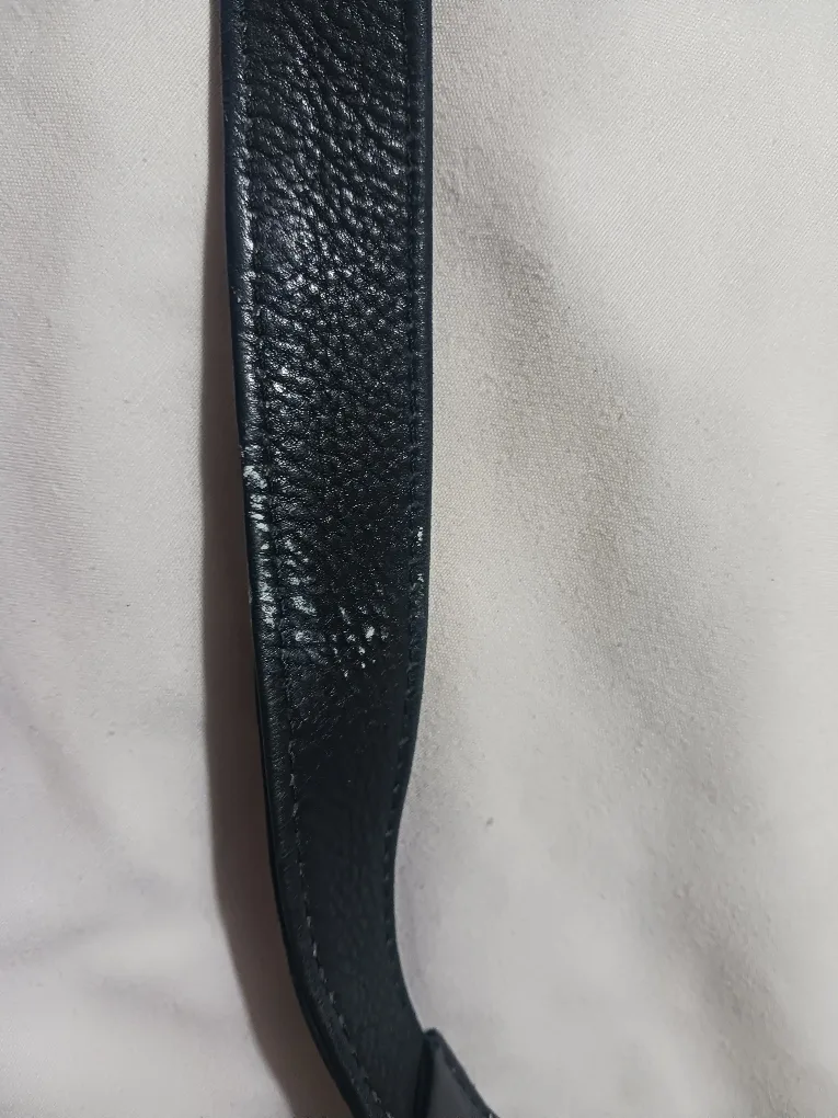 Kenneth Cole Black Leather Fanny Pack image indicator(4)