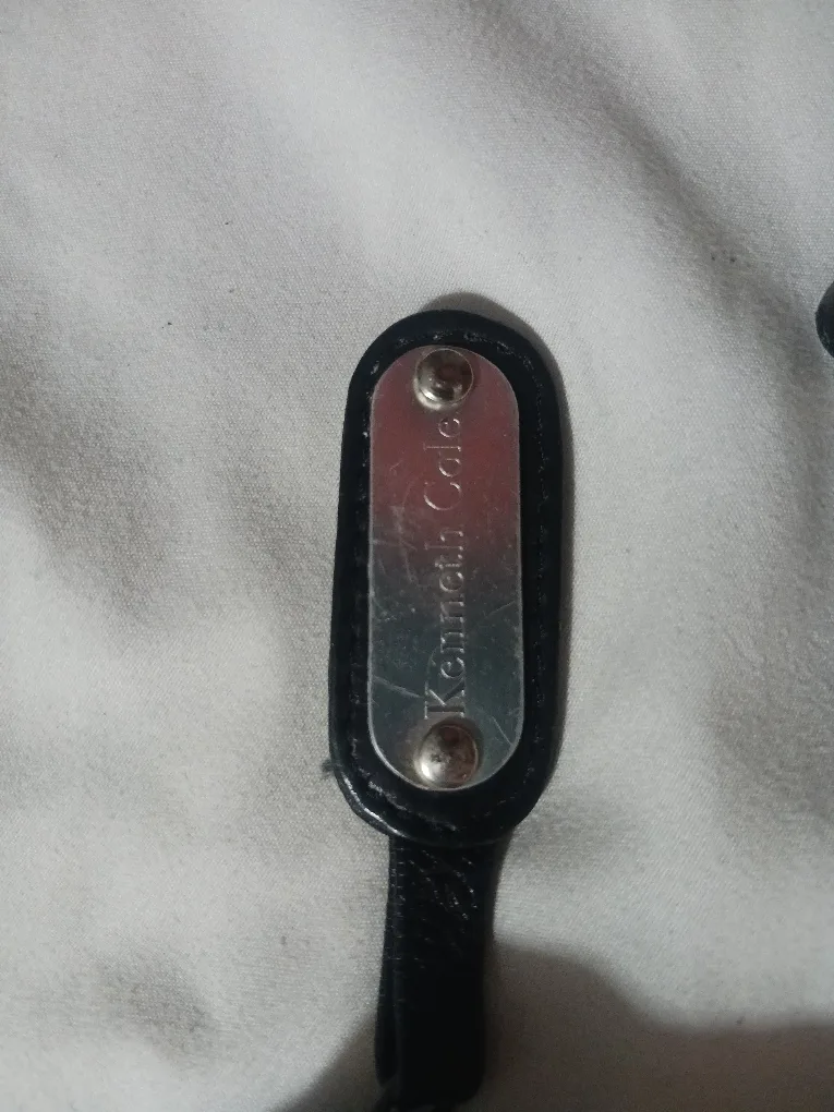 Kenneth Cole Black Leather Fanny Pack image indicator(5)