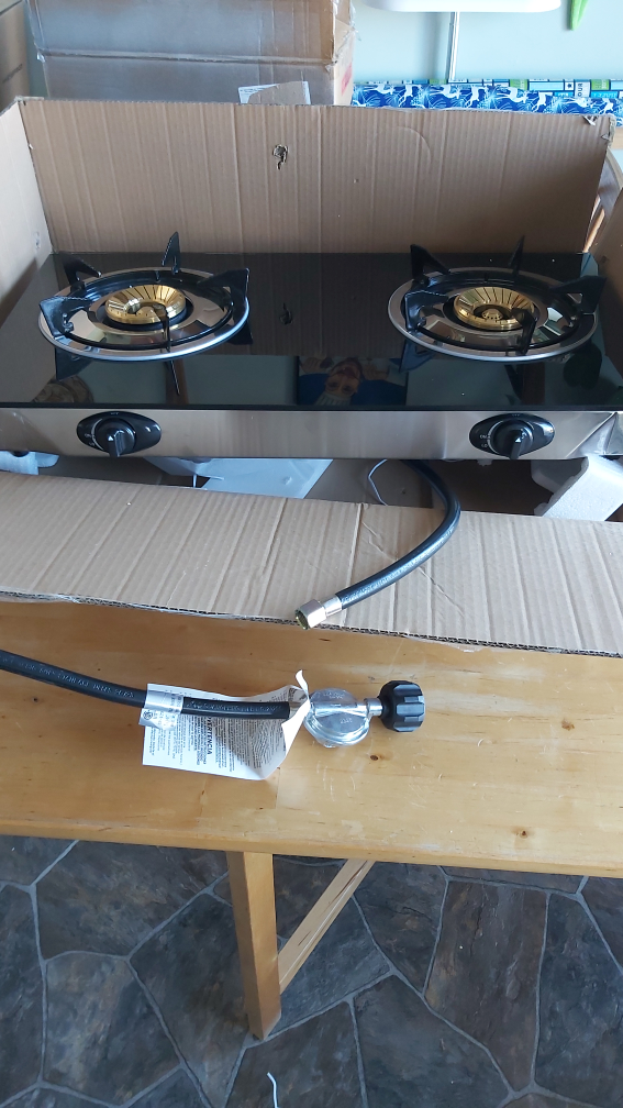 DWALE 2 Burner Portable Propane Gas Stove