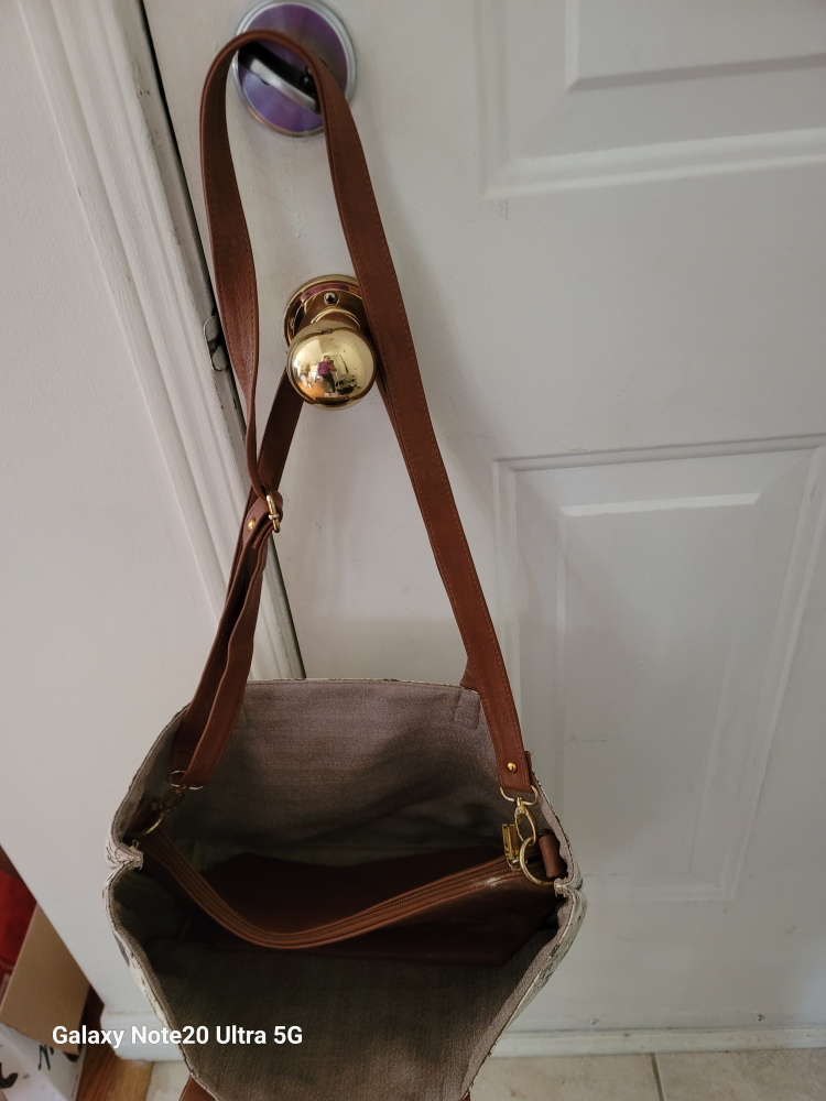 Floral Tote Bag with Detachable Pouch - photo 2