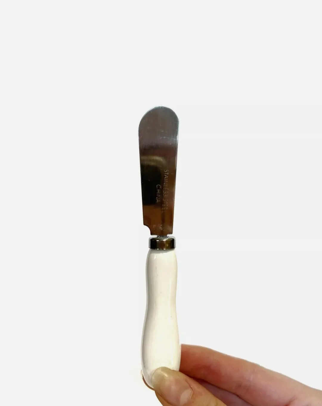 Cheese Board with Spreader and Porcelain Plate image indicator(5)