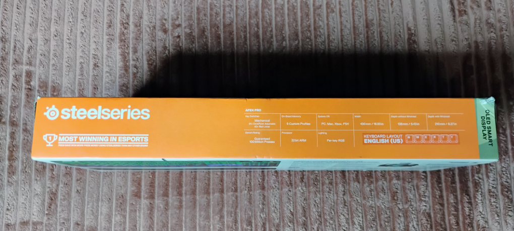 SteelSeries Apex Pro Mechanical Gaming Keyboard BNIB - photo 2
