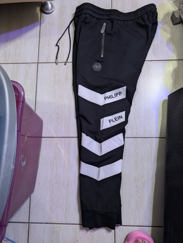 Philipp Plein Black Track Pants image indicator(2)
