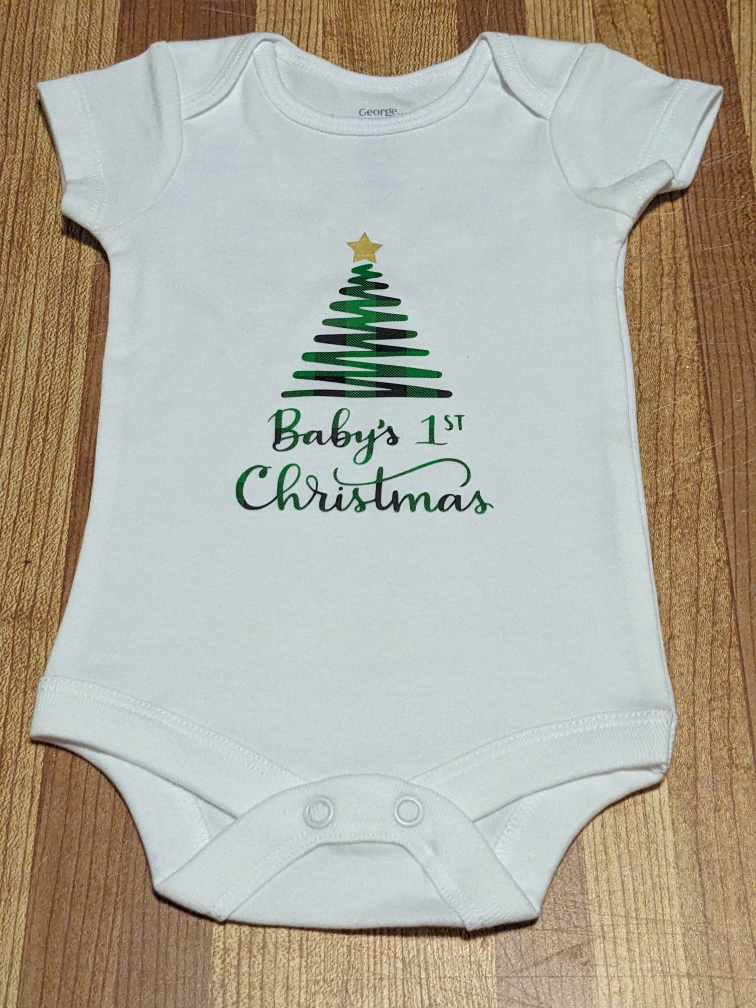 Baby's First Christmas Bodysuits - photo 2