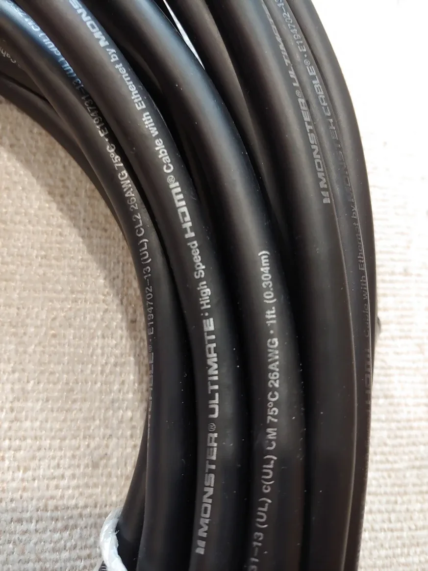 HDMI Cable, Monster Ultimate, Professional Grade for projector image indicator(5)