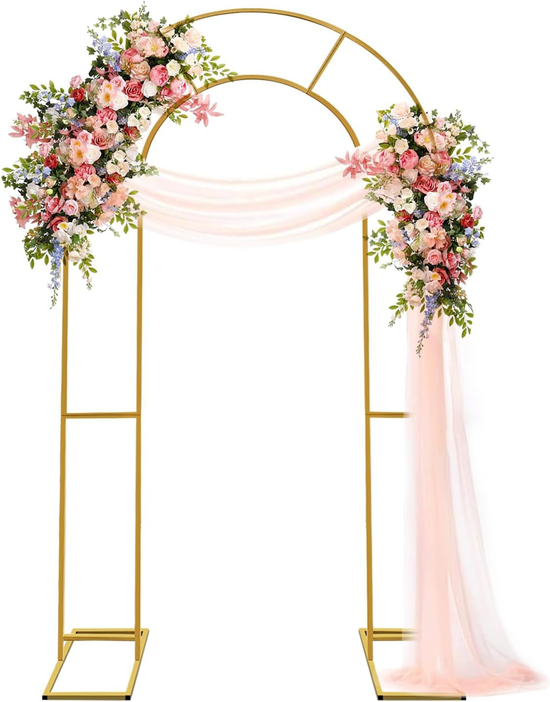 Gold Metal Wedding Arch