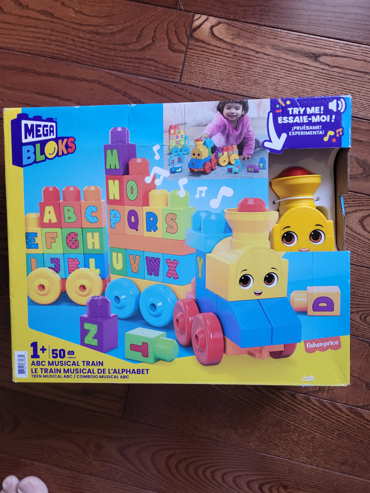 Mega Bloks ABC Musical Train