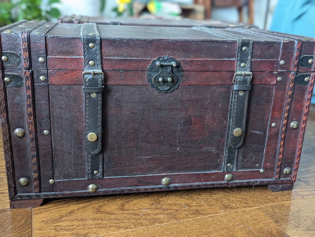 Wooden Decorative Storage Chest thumbnail