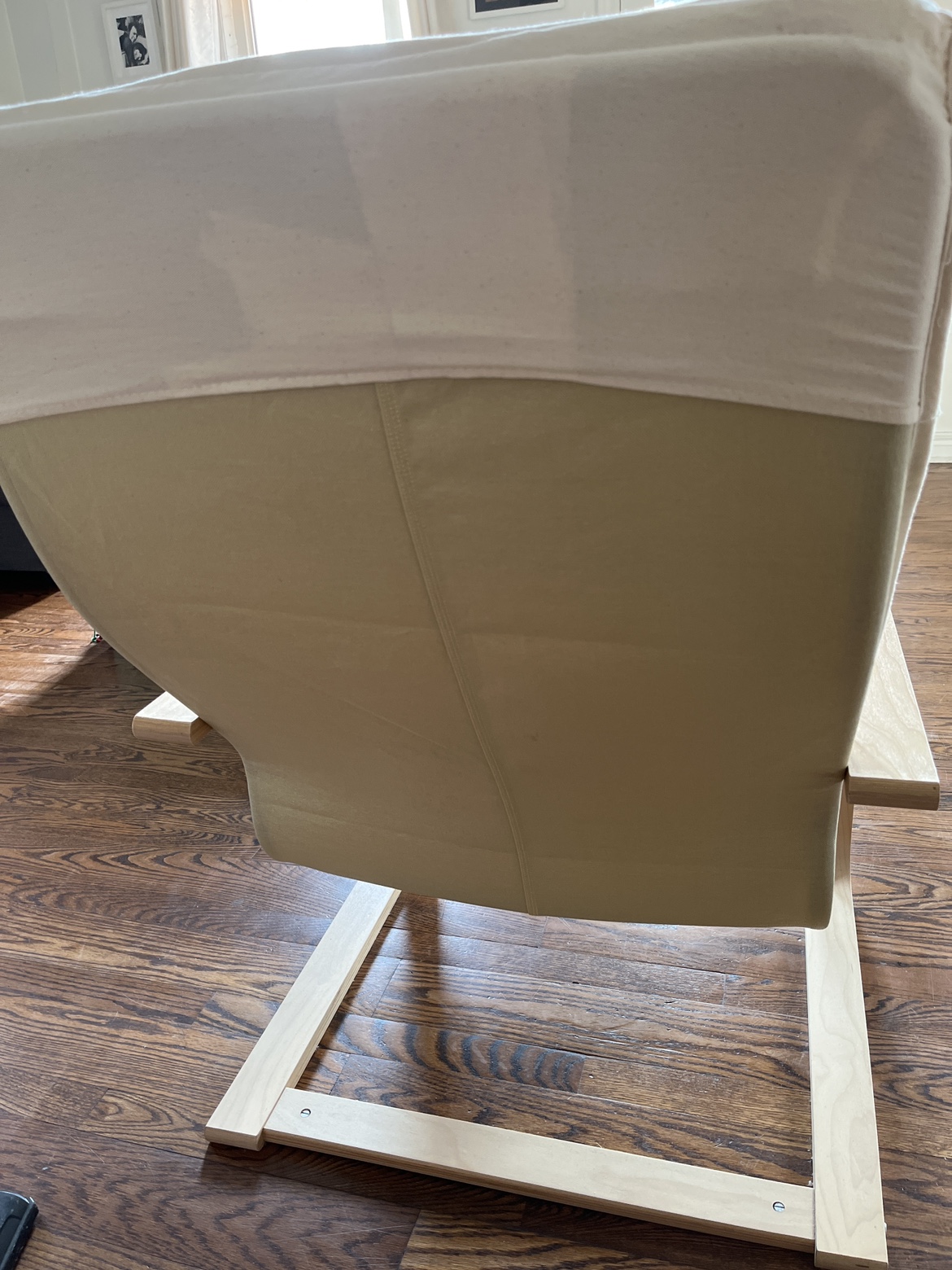 IKEA Poang Chair with Removable Cover - photo 3