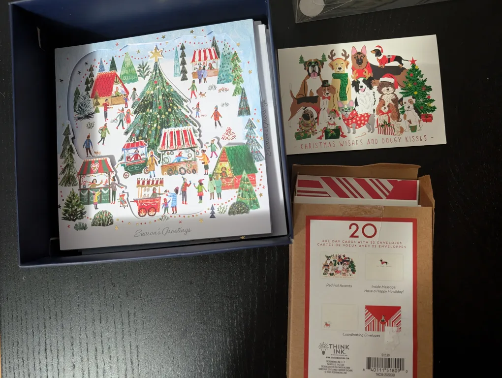 🥕 Free Assorted Christmas Cards thumbnail