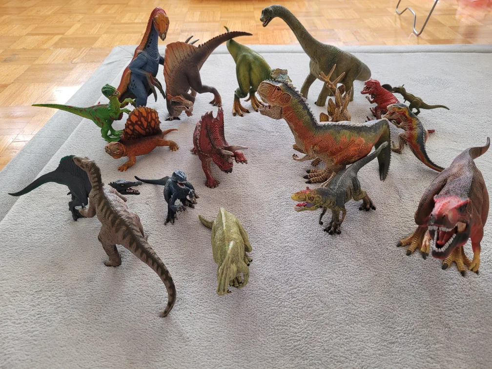 Schleich Dinosaur Figurines Set lot collection thumbnail