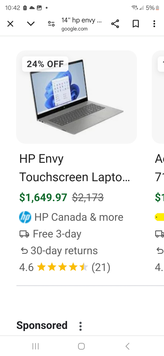 HP envy 14 with 2 tb ssd