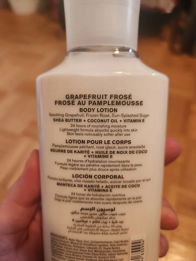 Bath & Body Works Grapefruit Frosé Body Lotion image indicator(2)