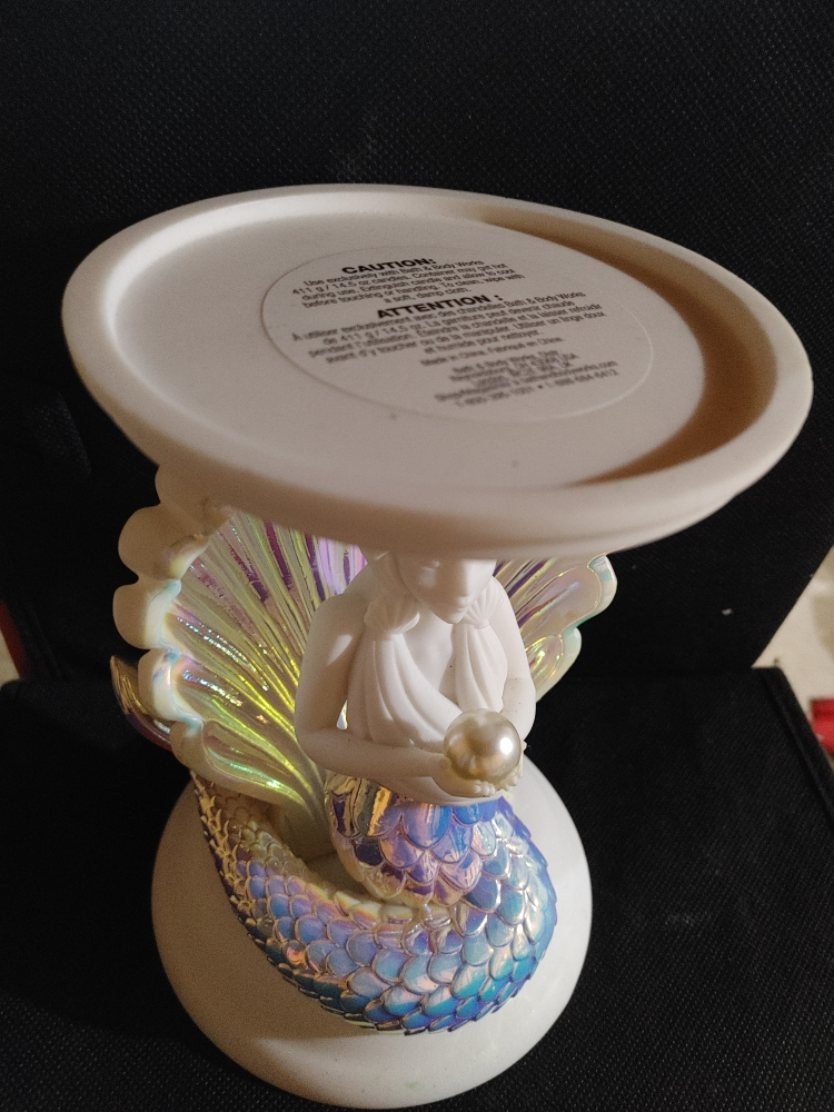 White Mermaid Candle Holder - photo 3