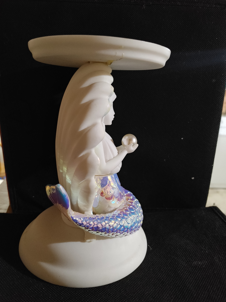 White Mermaid Candle Holder - photo 5