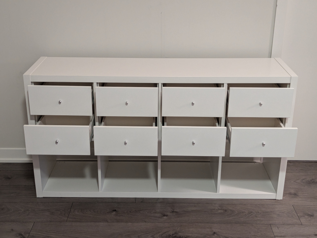 IKEA Kallax Shelving Unit with Drawers - photo 2