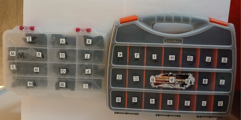Duramax Letter and Number Storage Case - photo 2