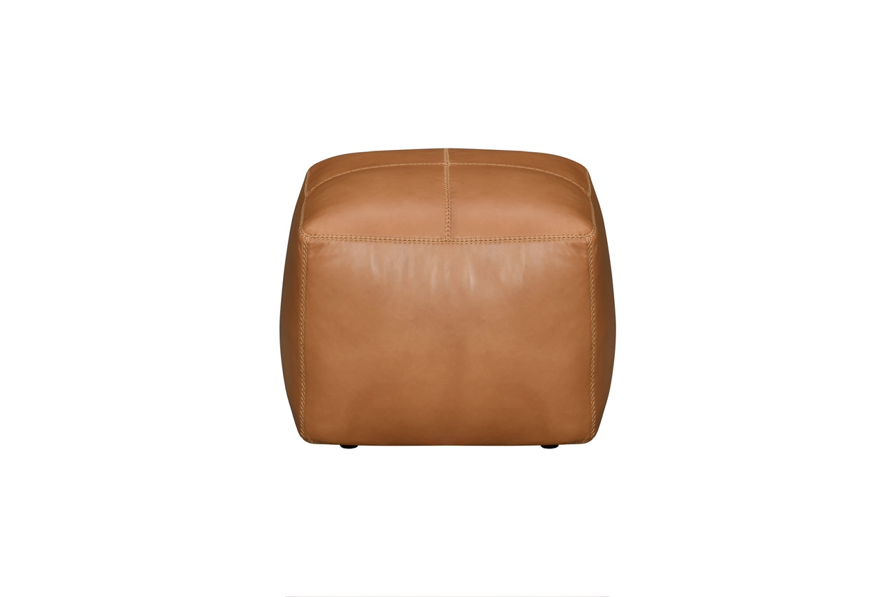 Leather Ottoman