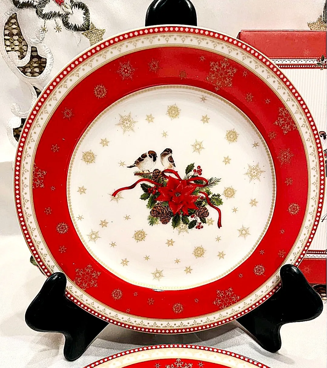 Bowring Porcelain Dessert Plates (Set of 4) image indicator(2)